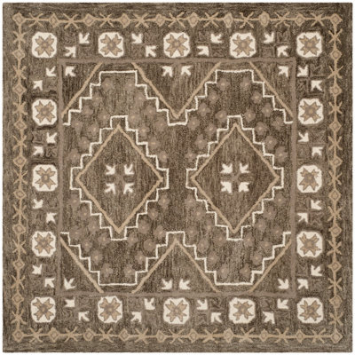 Rudra Hand Tufted Wool Southwestern Rug