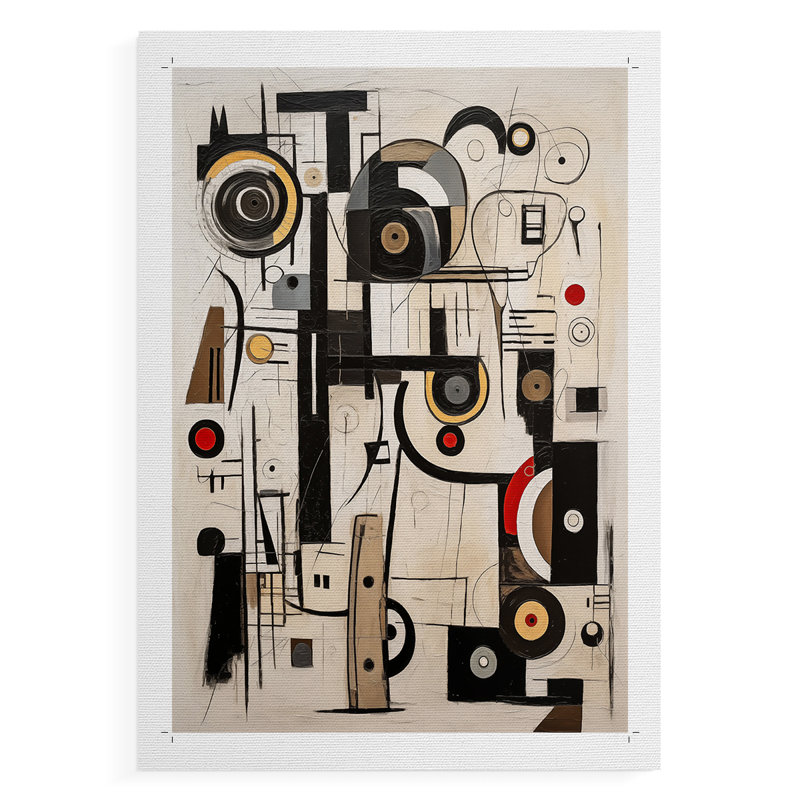 Série ABSTRACT, impression sur toile - non encadrée, H 18 po x l 12 po