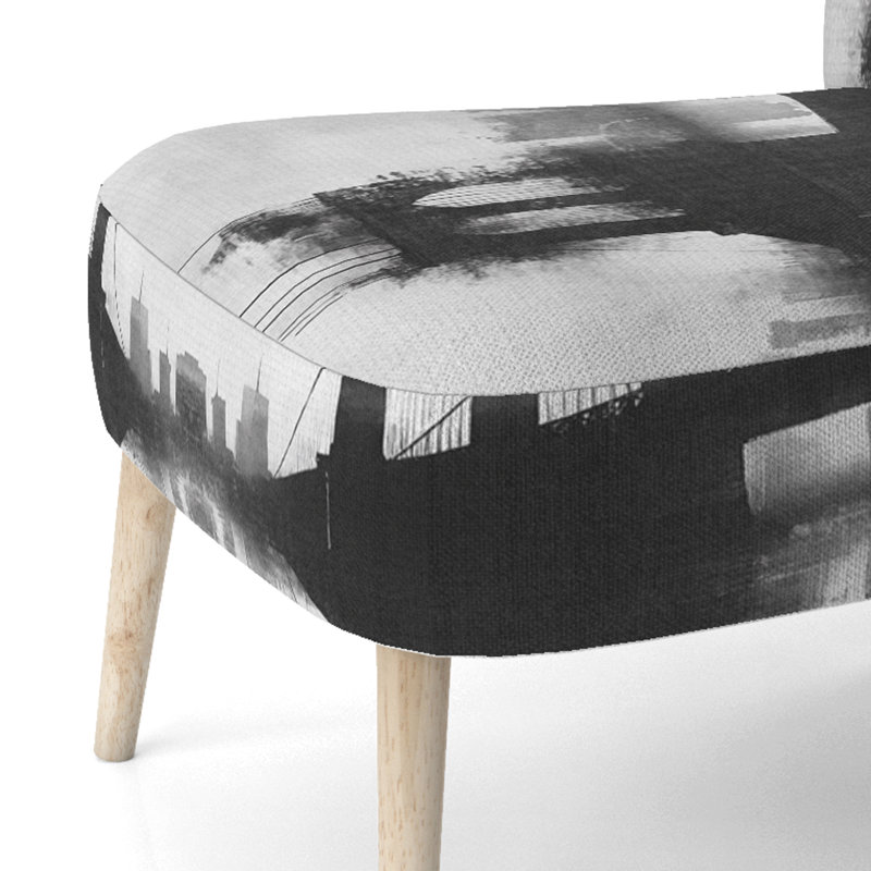 Chaise d'appoint New York City - Chaise d'appoint Brooklyn Bridge Reflection, Chaise d'appoint sans accoudoirs