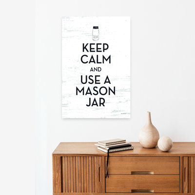 Use A Mason Jar Modern Rustic Abstract Wall Art