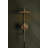 Steel Plug-in Armed Sconce
