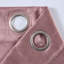 Paire de rideaux occultant en polyester Rosetter-1477519655