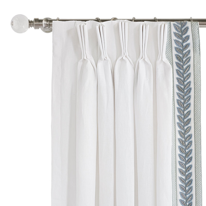 Amberlynn Room Darkening Curtain, Left, 20" W x 120" L