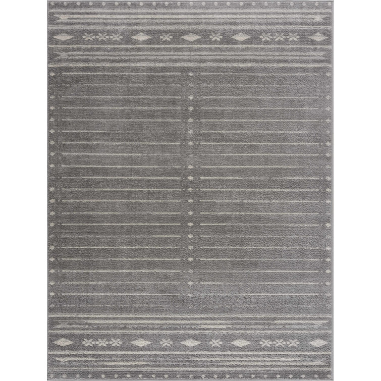 Tapis gris Dounia