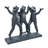 Dancing Frog Trio Sculpture