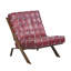 Chaise de loisirs en cuir fleur 25,4 po de largeur Clayton-684582306