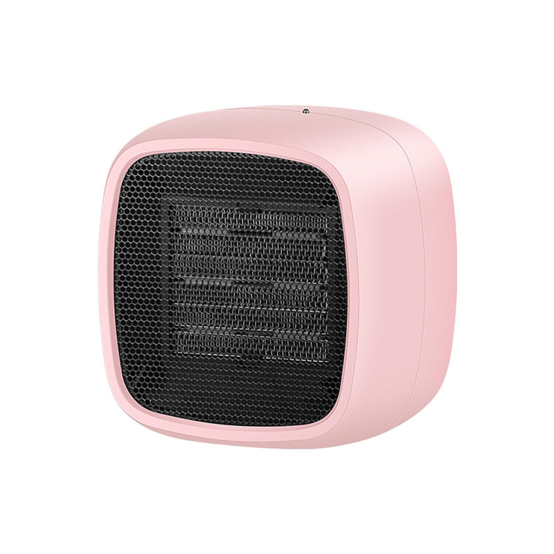 Winter Portable Space Heater High-efficiency Quick-heat Office Convenient Heater, Pink