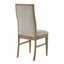 Chaise d'appoint rembourrée Dreydon Barley (ensemble de 2)