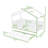 Twin Wood House Bed with Twin Trundle-42697015