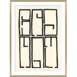 Library Print by Susan Hable
