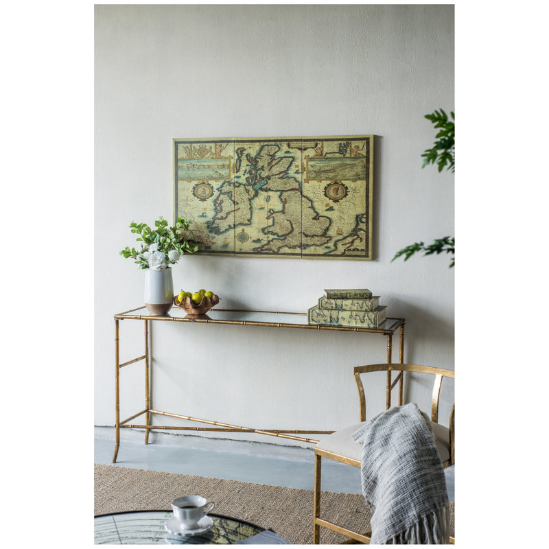 Multicolore, art mural rectangulaire sur toile S / 3