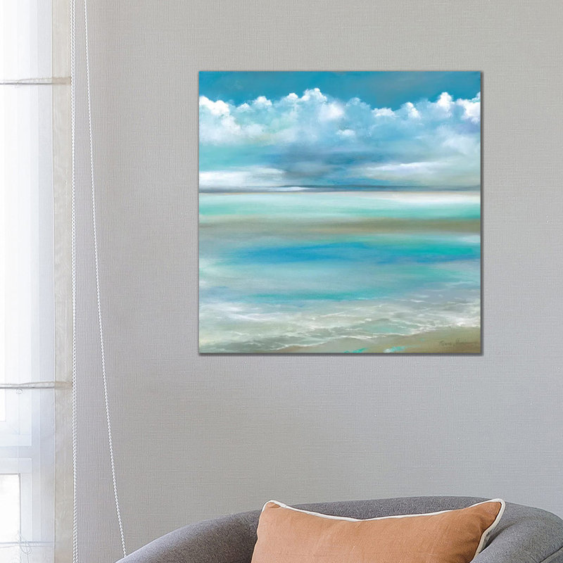 Tranquility by the Sea II, 66.04 cm H x 66.04 cm W x 1.91 cm D, Canvas