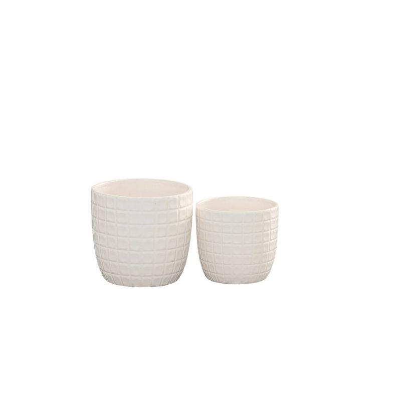 Zella Ceramic Indoor / Outdoor Pot Planter