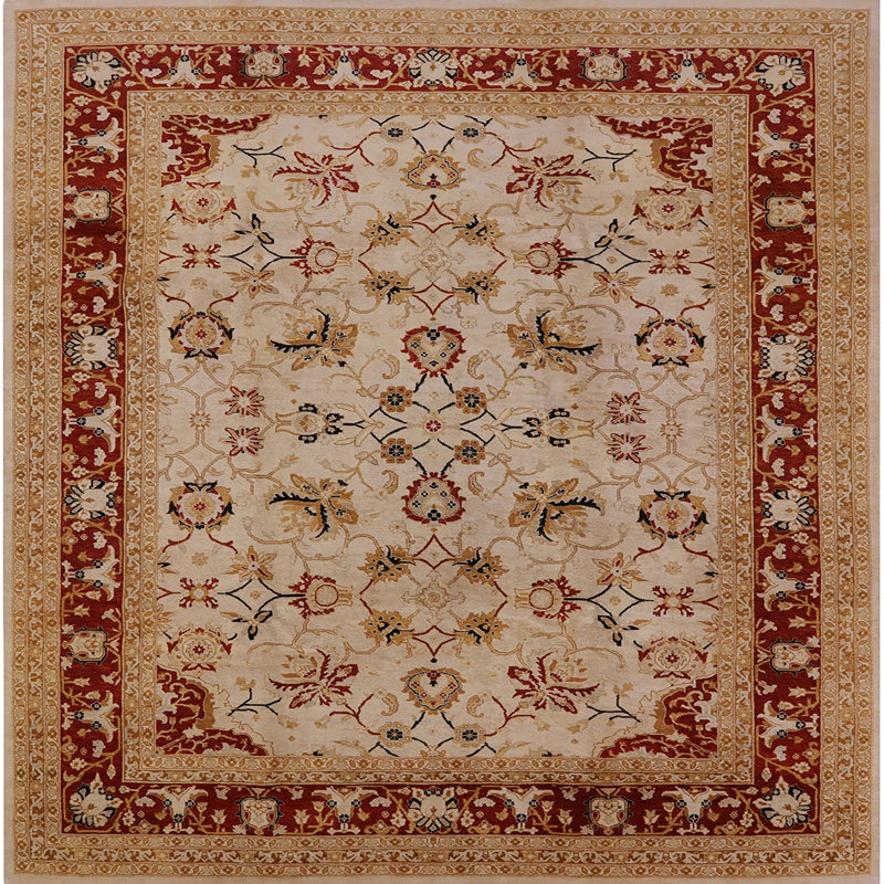 Cabbot Oriental Indoor Rug, Square 3'