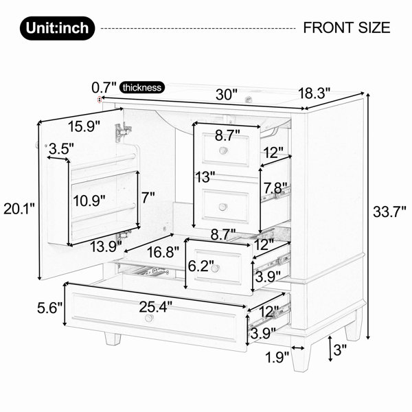 Dimensions du produit