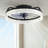 Kalyx Modern Crystal Ceiling Fan Light with Remote and Smart APP-908145917