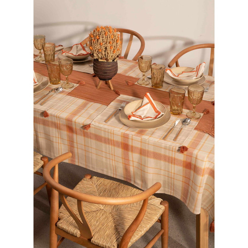 Astrix Cotton Blend Striped Rectangle Placemat