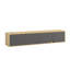Spark TV Unit Wall-Mounted Storage for TVs Up to 78 Inches Contemporary Design-1087270606