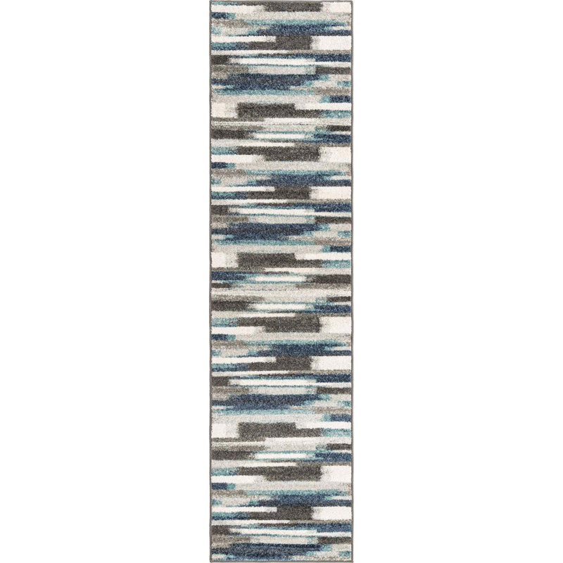 Hareer Abstract Indoor Rug, Runner 2'6" x 10'