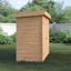 6 ft. W x 3 ft. D Shiplap Pent Wooden Bike Shed-1281593759