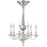 George 6 - Light Glass Chandelier