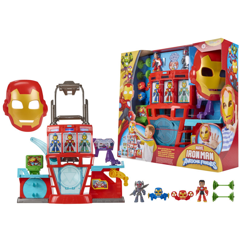 Ensemble de jeu Marvel Iron Man And His Awesome Friends Iron Quarters