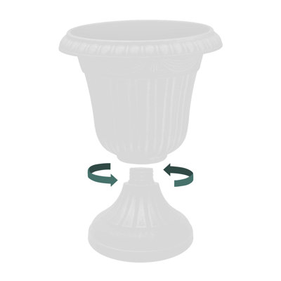 Pot à fleurs en plastique Anouk Classic