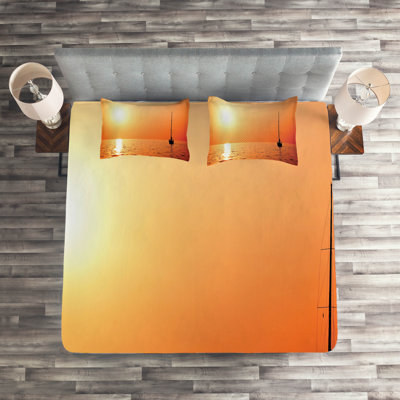 Sailboat Coastal Coverlet