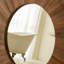 Solid Wood Square Mirror