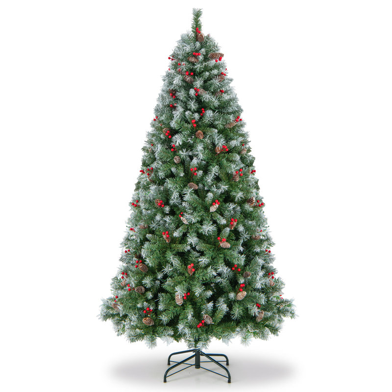Arbre de Noël artificiel lumineux 7,5 pi