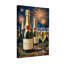Mode, bouteilles de champagne, feux d'artifice, branches de pin, étincelles dorées-7779588