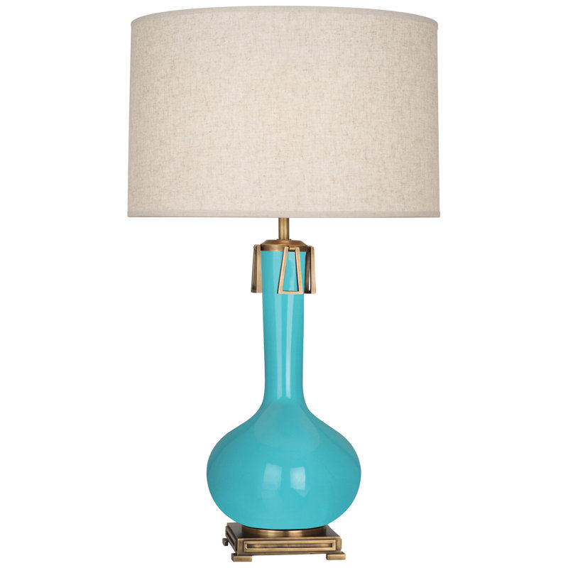 Athena Table Lamp, Egg Blue