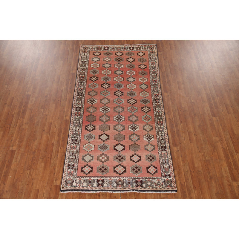 Pink Geometric   Area Rug 5x9