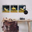 Ensemble de 3 impressions sur toile encadrées-293872453-293872448