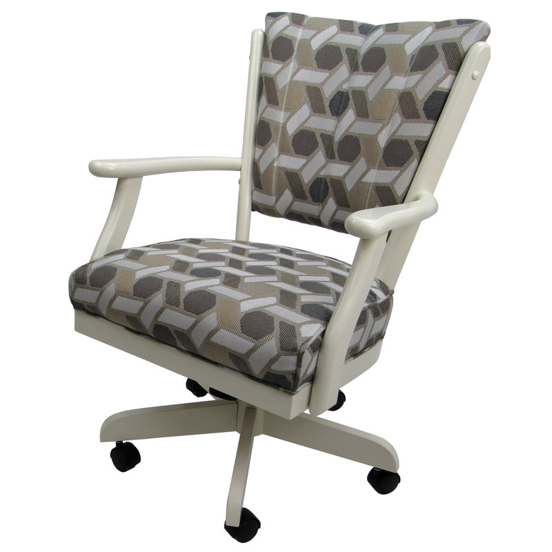 Fauteuil rembourré blanc antique Eowyn