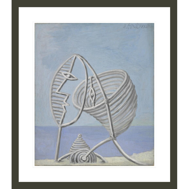 Portrait de jeune fille par Pablo Picasso, H 26,82 po x l 23,5 po