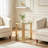 Breannon Glass End Table For Living Room, Bedroom, or Office-558764496