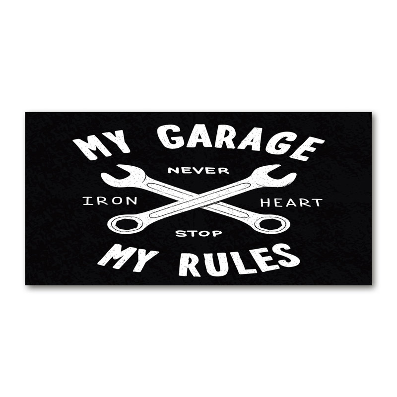 My Garage - No Frame Print on Canvas