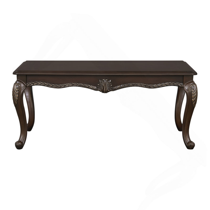 Table basse, finition cerise