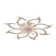 Kazuhito 37.4'' 7- Blade Dimmable LED Reversible Flush Mount Ceiling Fan With Remote And App