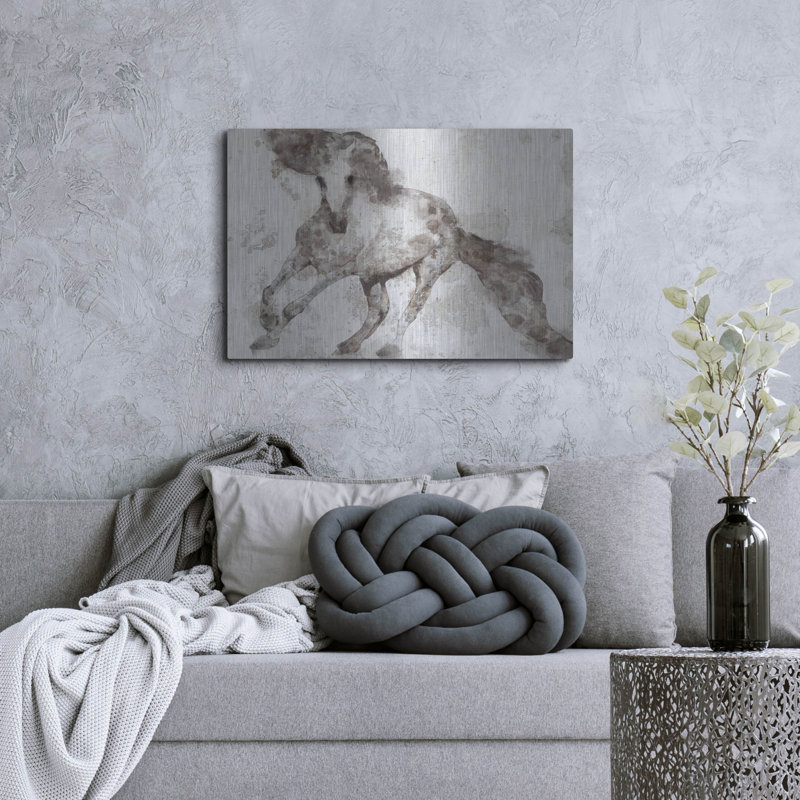 «Alydar Horse» par Irena Orlov, H 24 po x l 36 po