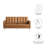 Loft Tufted Vegan Leather Loveseat-1283116053