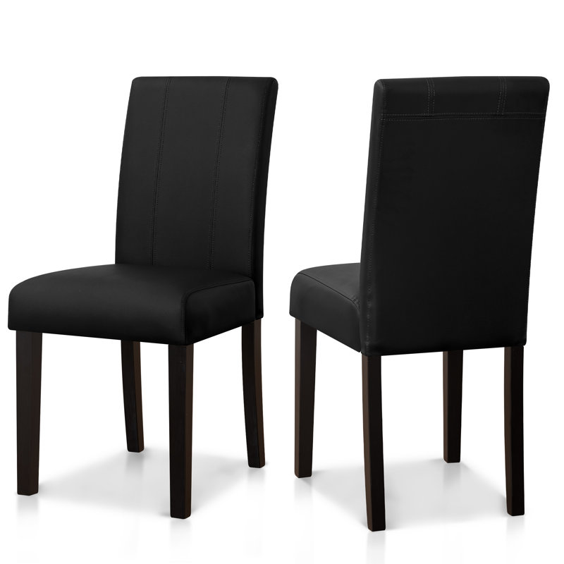 Chaise rembourrée et imperméable Anirvin, Noir, noir, noir, noir