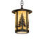 Luminaire suspendu lanterne artisanal 1 lumière Atanaska