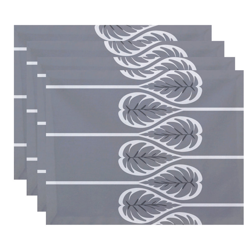 Ensemble de napperons 4 pièces Wagstaff, gris