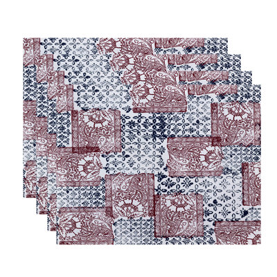 Castleman Polyester Patchwork Rectangle Placemat