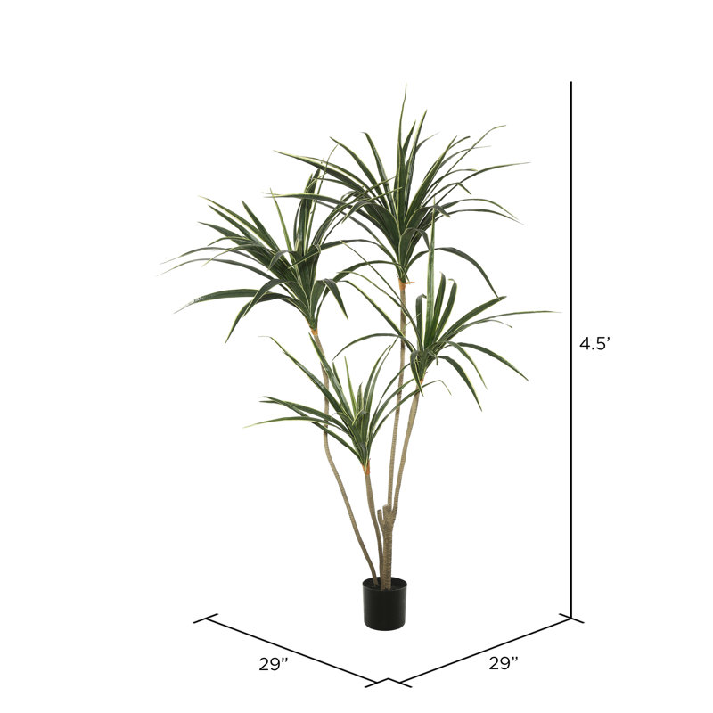 54'' Faux Yucca Tree in Pot