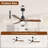 Nicola 52'' 3 - Blade Modern Ceiling Fan with Remote Control and Light Kit-1194857035