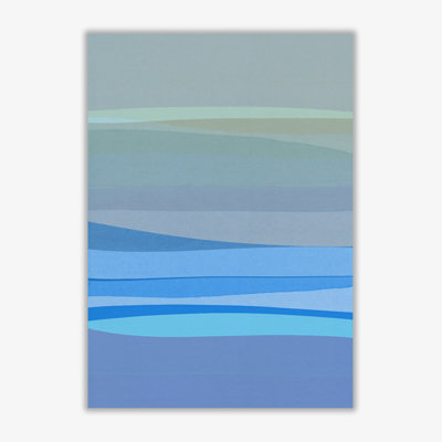 Blue Abstract I - Print