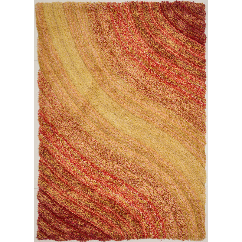 Aquille 3D Shaggy Lena Terracotta 160/230